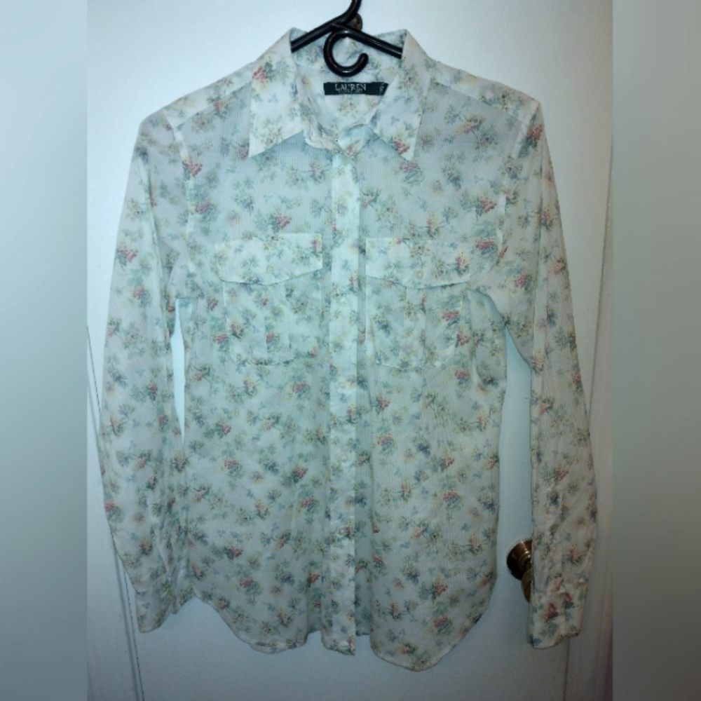 Women's Ralph Lauren Long Sleeve Blouse